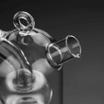 2 in 1 Transparent Dual Glass Olive Oil and Vinegar Dispenser