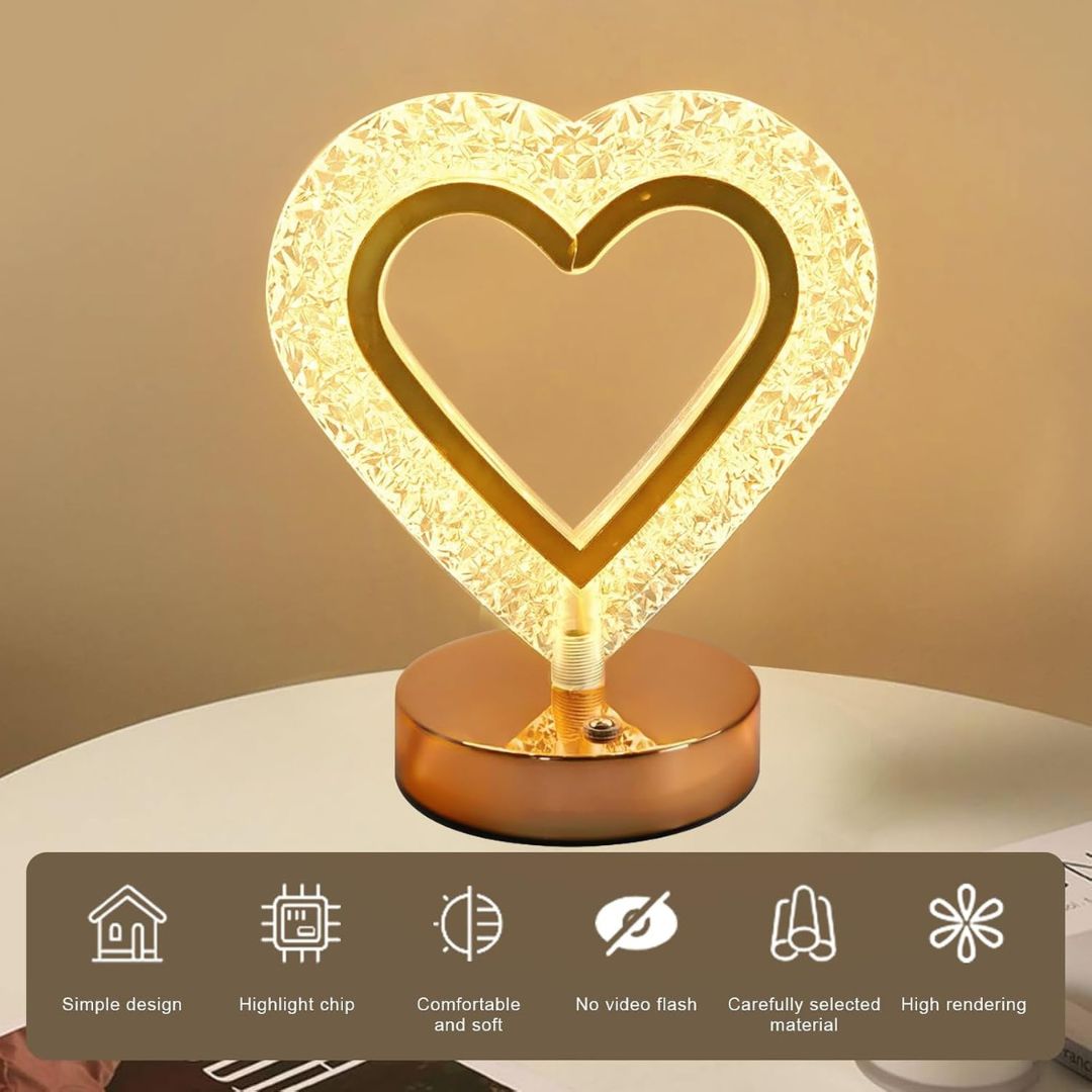 Rechargeable Ambient Night Light With Dimming Function & 3 Colors