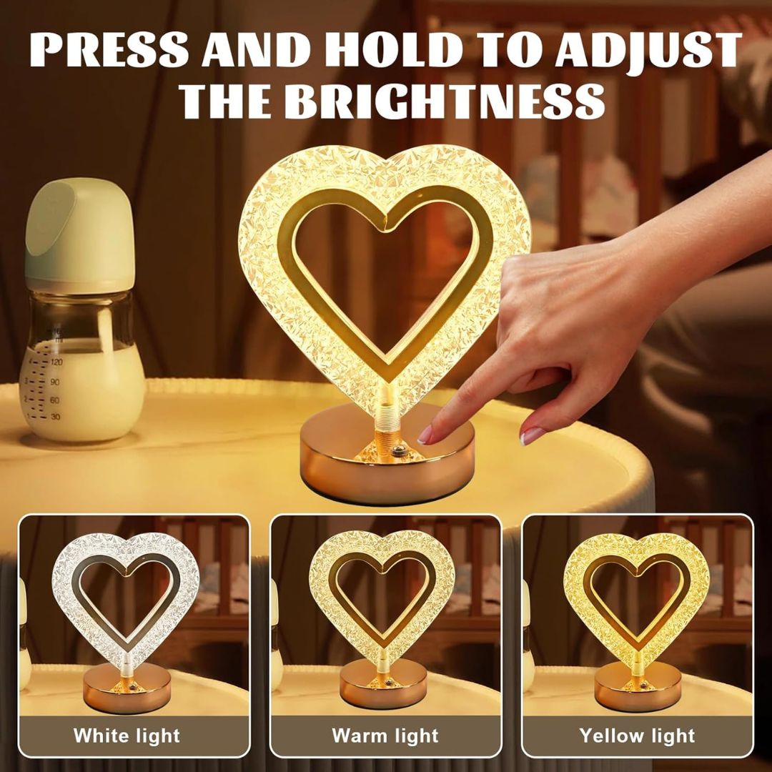 Rechargeable Ambient Night Light With Dimming Function & 3 Colors