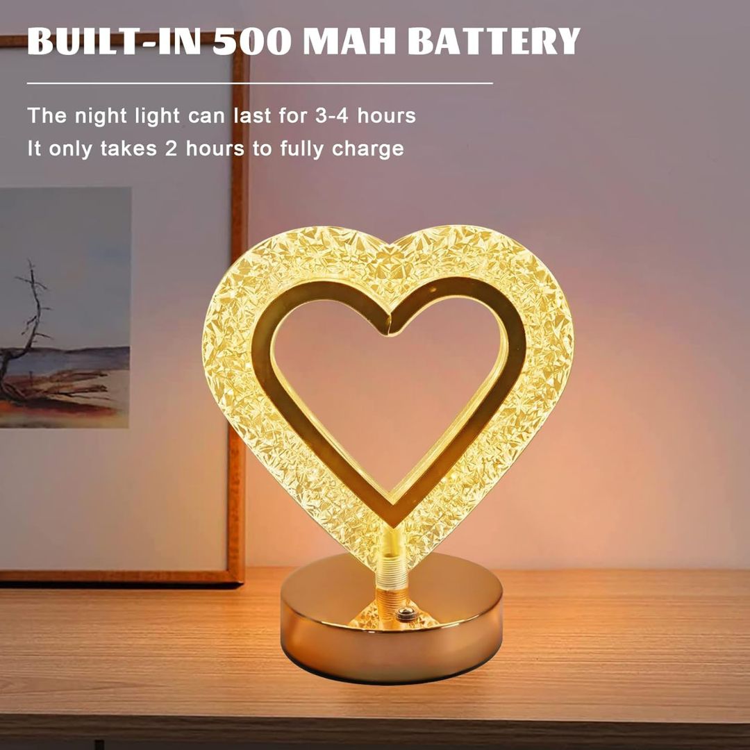 Rechargeable Ambient Night Light With Dimming Function & 3 Colors