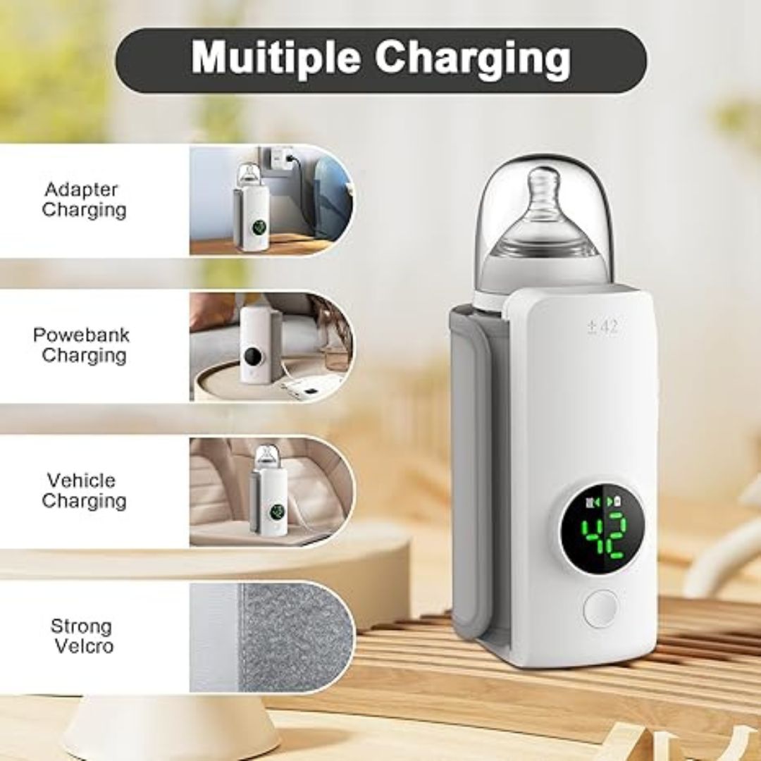 Baby Battery-Powered Bottle Warmer Device