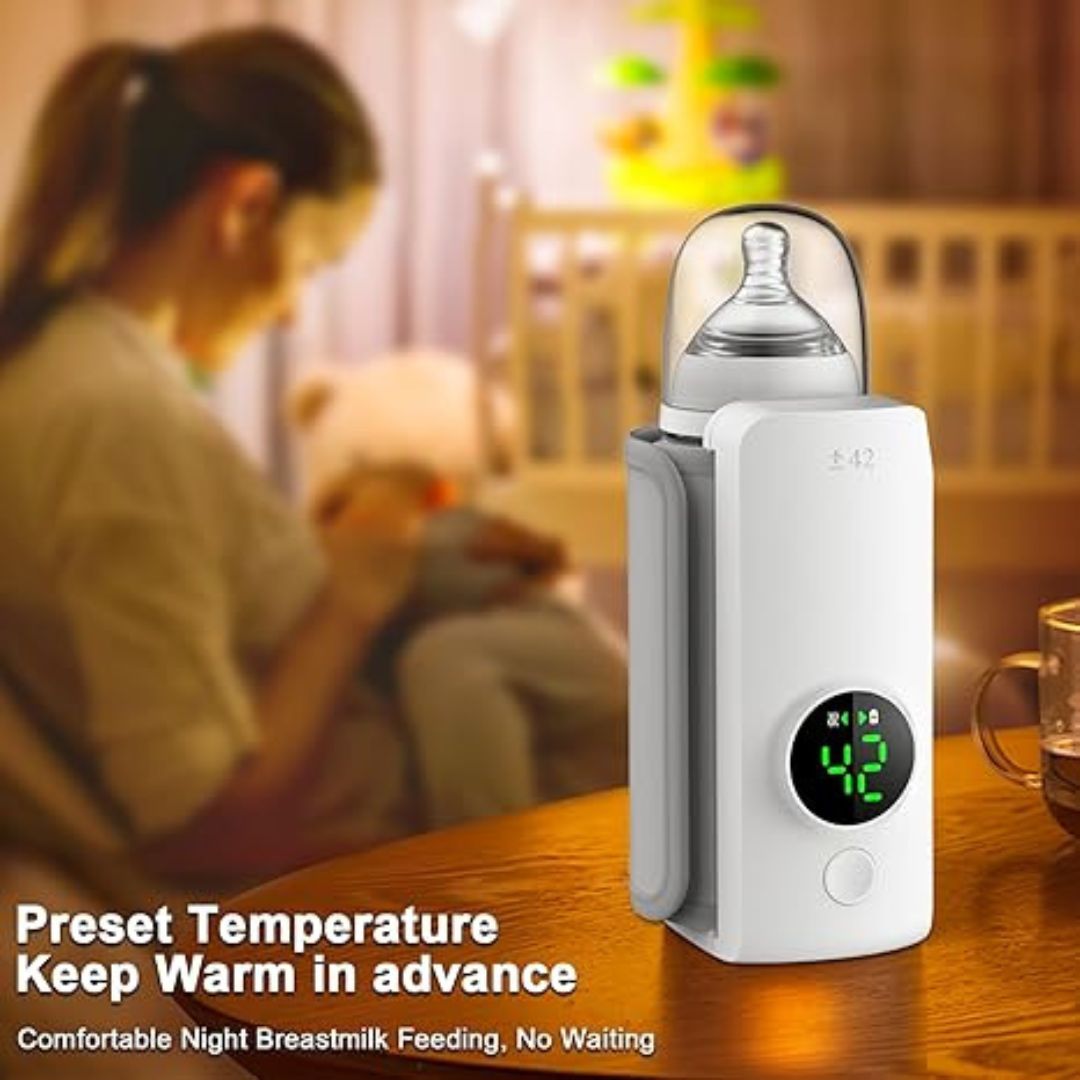 Baby Battery-Powered Bottle Warmer Device