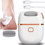 USB Powered Electric Foot Scrubber With 1 Replacement And 2 Speed Settings