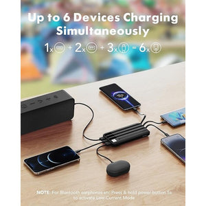 Remax 22.5W Power Bank 20000mAh Fast Charging With Built-In 4 Cables