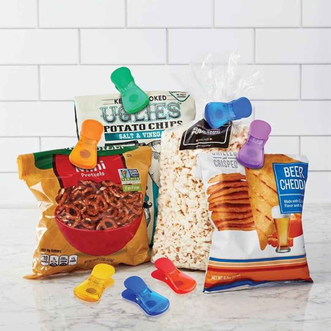 6 Pack Magnetic Bag Clips All-Purpose