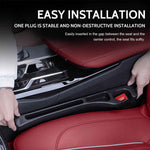 2 Pack Car Seat Gap Filler Black