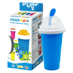 Frozen Magic Slushy Maker Cup With Lid & Straw For All Ages
