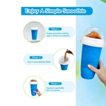 Frozen Magic Slushy Maker Cup With Lid & Straw For All Ages