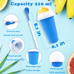 Frozen Magic Slushy Maker Cup With Lid & Straw For All Ages