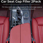 2 Pack Car Seat Gap Filler Black