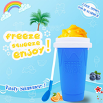 Frozen Magic Slushy Maker Cup With Lid & Straw For All Ages