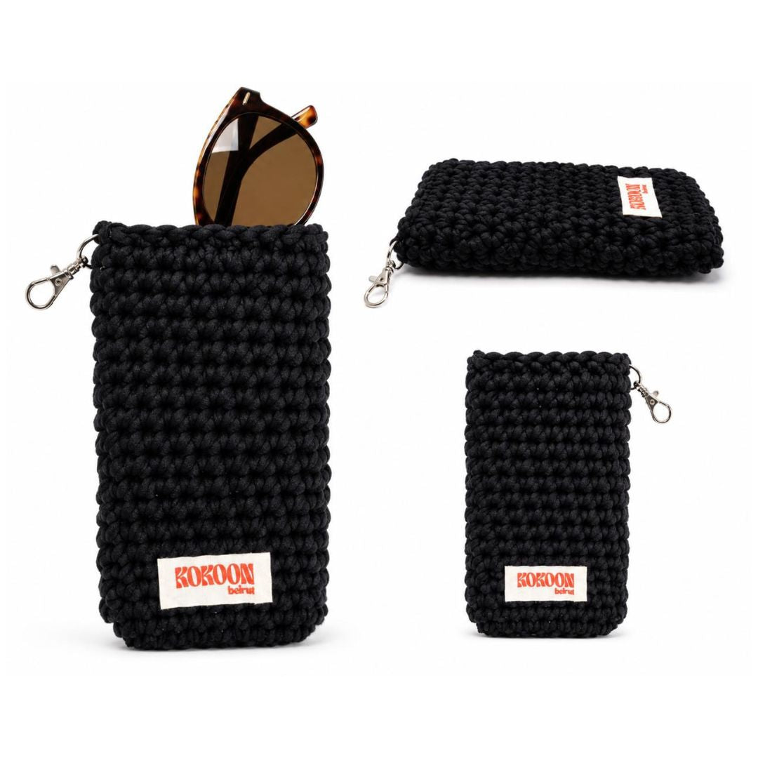 Kokoon Handmade Crochet Sunglasses Pouch