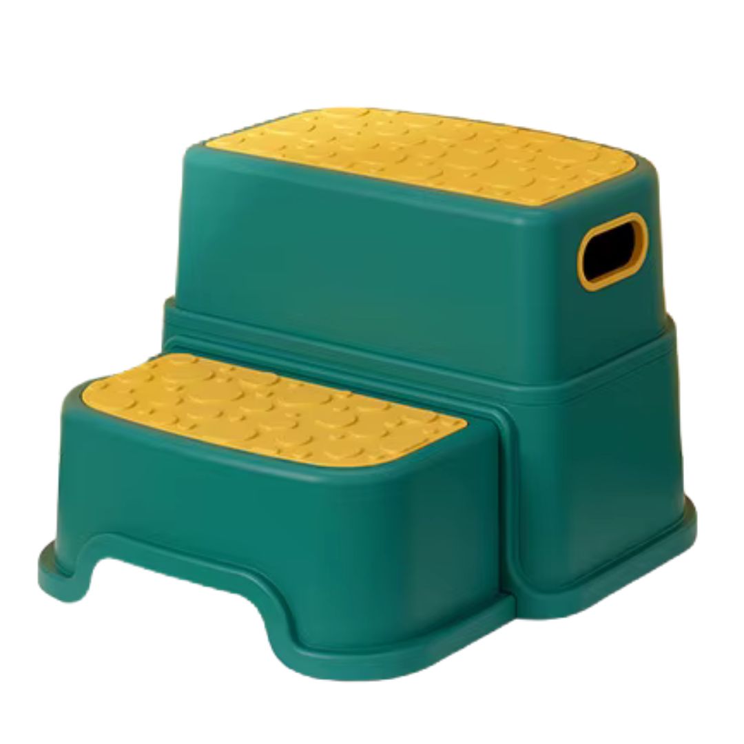 Kids Non-Slip Two Step Stool