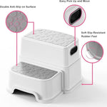Kids Non-Slip Two Step Stool