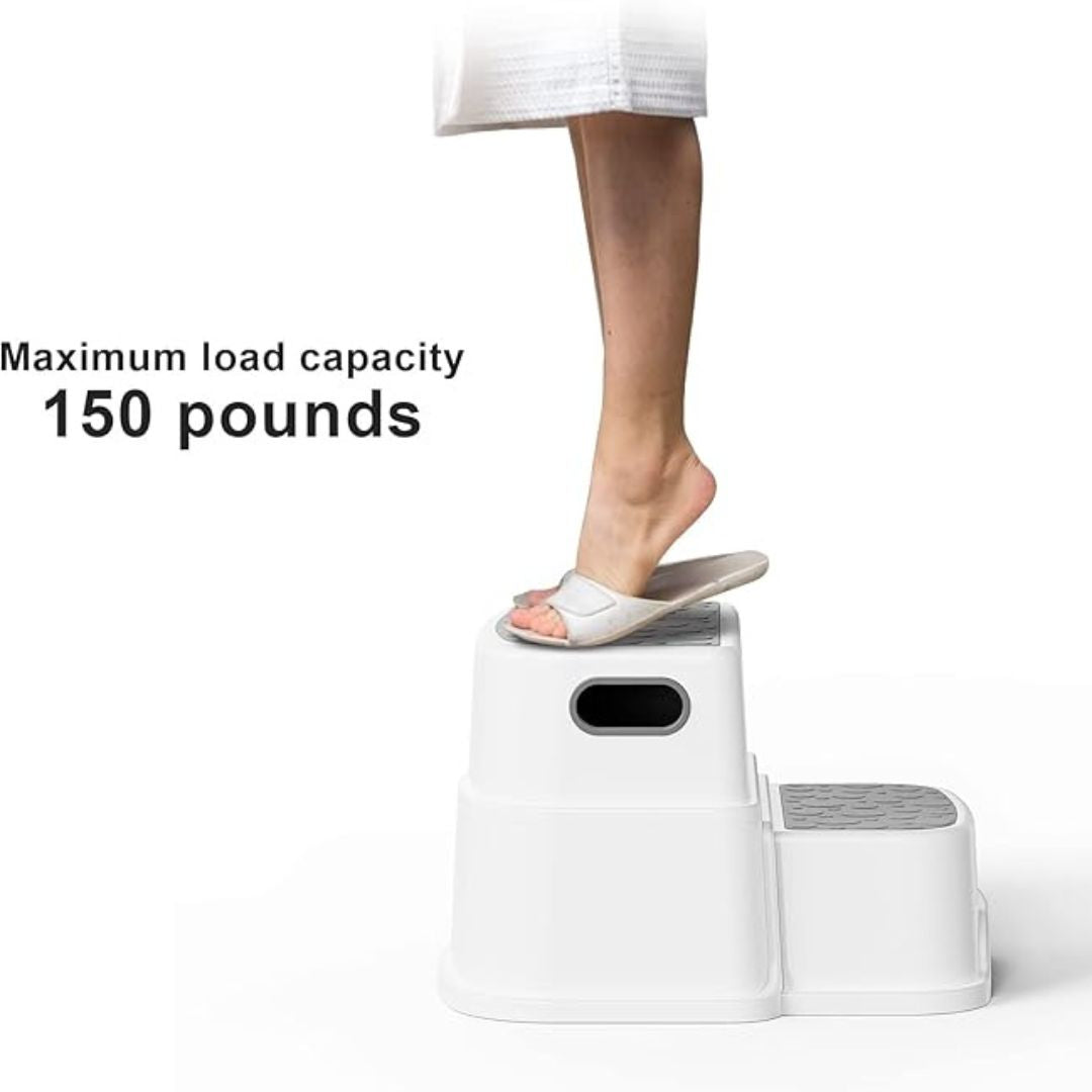 Kids Non-Slip Two Step Stool