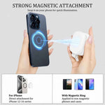 Magnetic Fill Light Foldable MagSafe LED With Mirror 360° Rotating