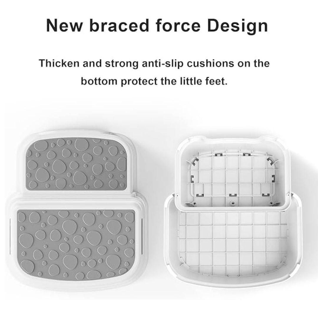 Kids Non-Slip Two Step Stool