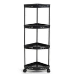 Multifunctional 4-Tier Hard Plastic Corner Organizer