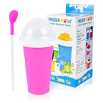 Frozen Magic Slushy Maker Cup With Lid & Straw For All Ages