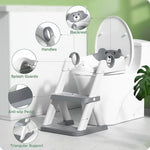 2-in-1 Kids Upgraded Toilet Potty Training Seat With Anti-Slip Pads Ladder