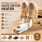 Portable Electric Shoe Dryer With Dehumidifying & Odor Reduction