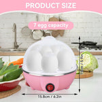 Electric Automatic Egg Boiler & Steamer 7 Egg Poacher Capacity 350 Watt