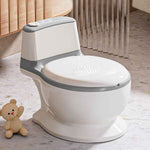 Portable Potty Training Toilet Seat For Toddlers PVC Cushion With Removable Bowl & Wipe Holder
