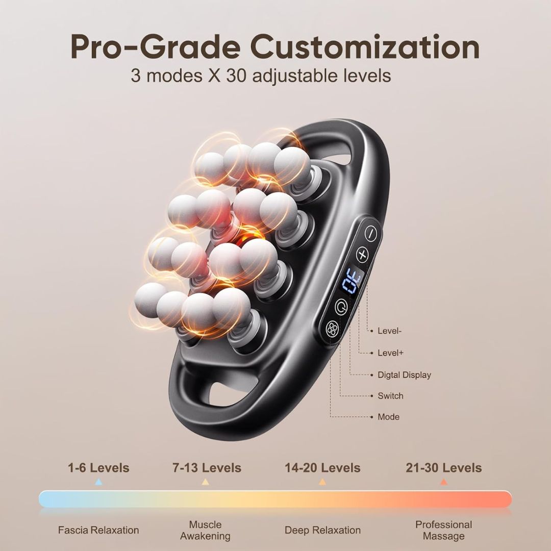 16 Head Deep Tissue Rechargeable Electric Massage Gun