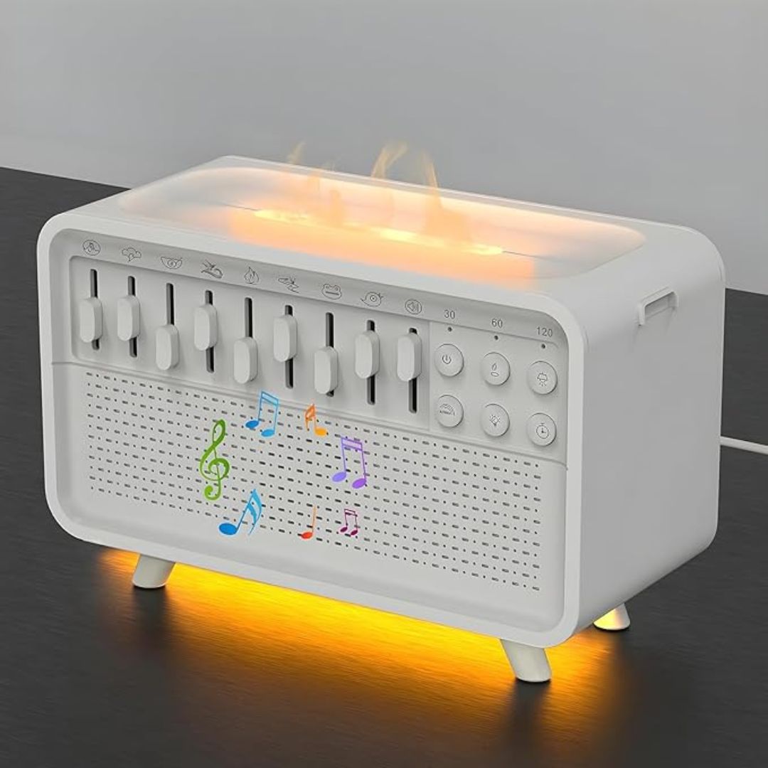 4-in-1 White Noise Humidifier With 8 Natural Sounds