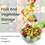 Multifunctional Fruit Vegetable Washer Cleaning Bowl With Strainer