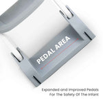 3 IN 1 Foldable Ladder Potty Seat For Kids Adjustable Height Grip Handle & Cushion Seat For Ages 1 to 8 Years