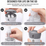4-in-1 Refillable Travel Bottle Dispenser