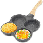 4-Slot Aluminium Non-stick Frying Pan