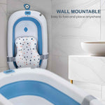 Bathtub For Babies With Anti-Skid Base Support Cushion & Drainer For Ages 0 to 3 years