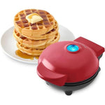 Mini Waffle Maker - Compact Electric