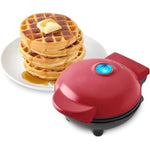 Mini Waffle Maker - Compact Electric
