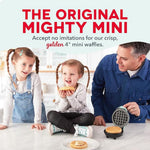 Mini Waffle Maker - Compact Electric