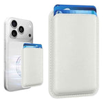 Mag-Safe Strong Magnetic RFID Leather Card Holder For All Phones