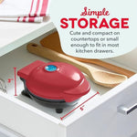 Mini Waffle Maker - Compact Electric