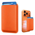 Mag-Safe Strong Magnetic RFID Leather Card Holder For All Phones