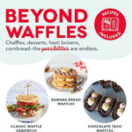 Mini Waffle Maker - Compact Electric