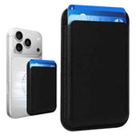 Mag-Safe Strong Magnetic RFID Leather Card Holder For All Phones