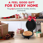 Mini Waffle Maker - Compact Electric
