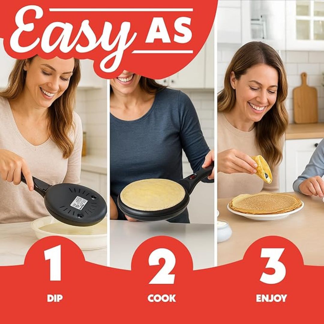 Nonstick Electric Crepe Maker