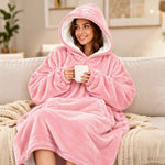 One Size Cozy Hoodie Blanket Oversized