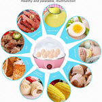 Electric Automatic Egg Boiler & Steamer 7 Egg Poacher Capacity 350 Watt
