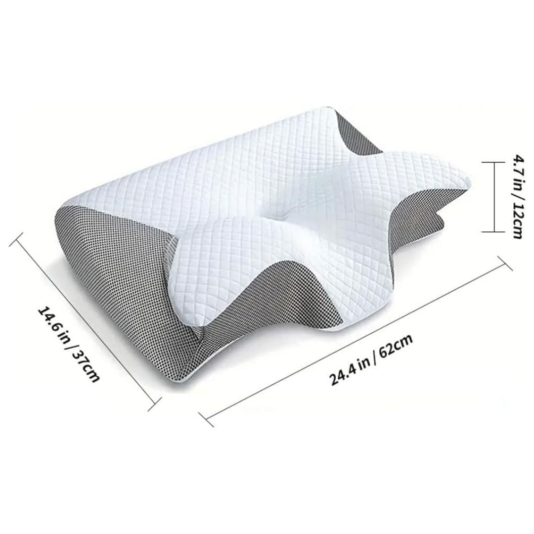 Ergonomic Memory Foam Cervical Neck Pillow Premium Neck & Posture Support