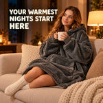 One Size Cozy Hoodie Blanket Oversized