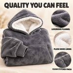 One Size Cozy Hoodie Blanket Oversized