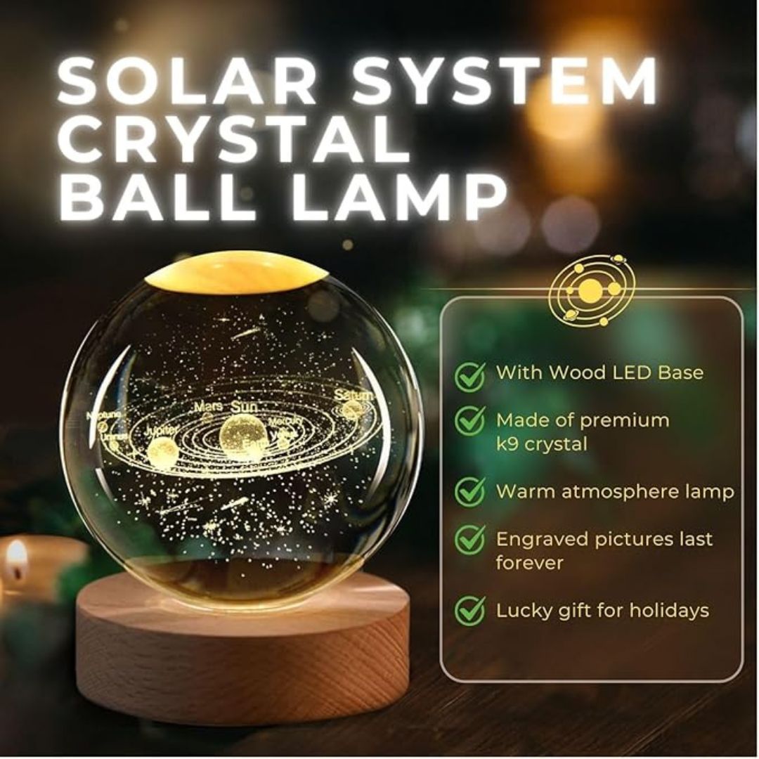 3D Crystal Ball Lamp